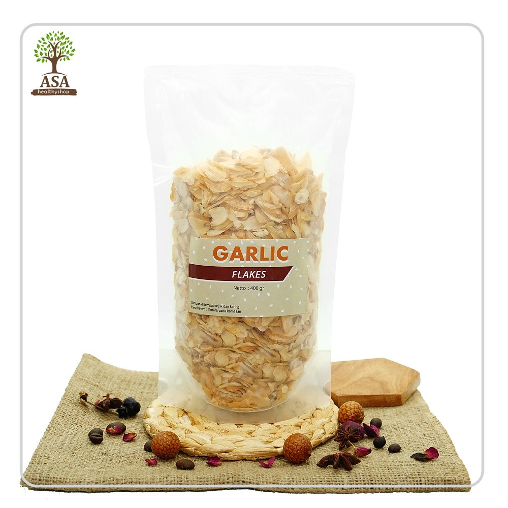 

SANS Garlic Flakes 400 Gram