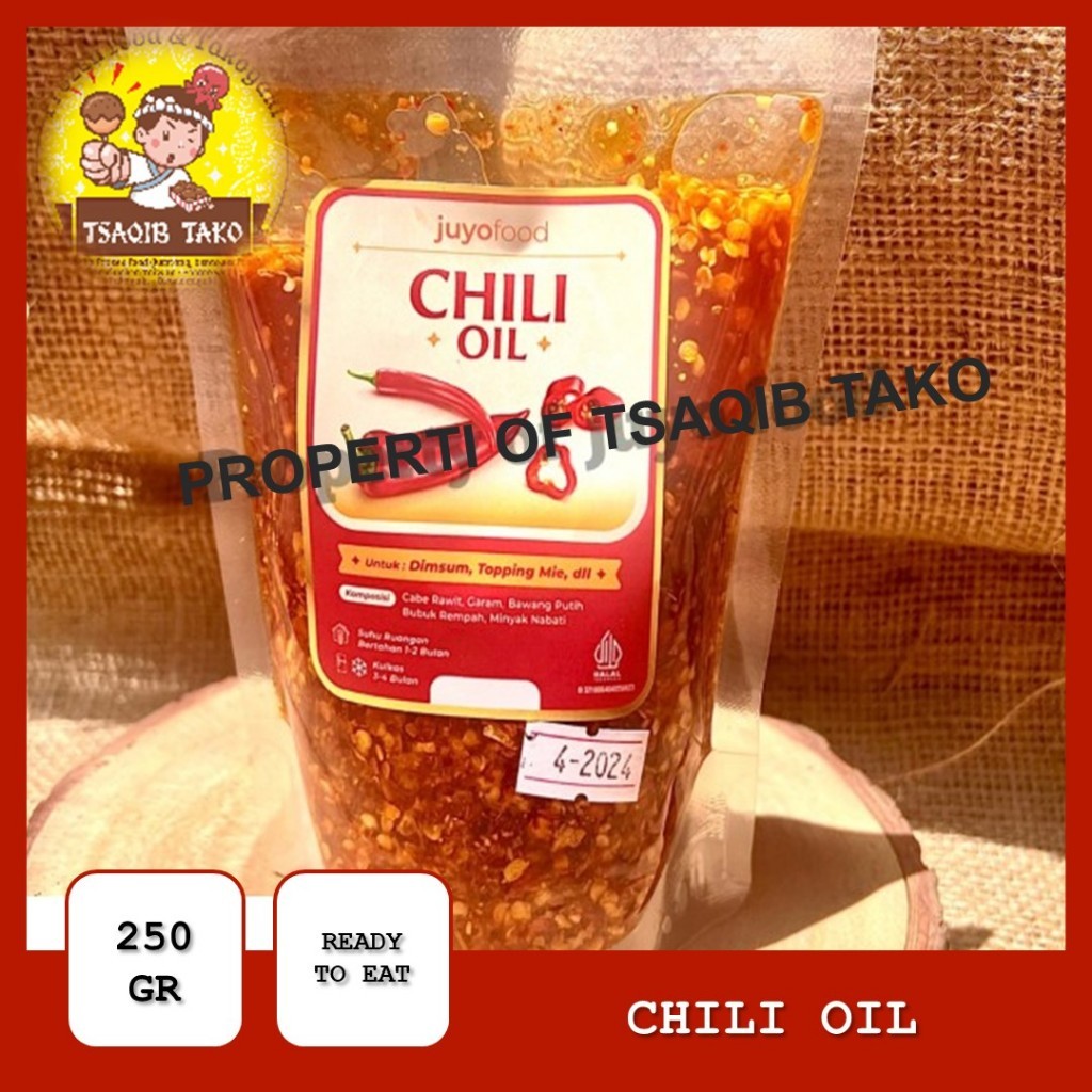

SANS Promo Minyak Cabai Atau Chili Oil 250gr - Home Made