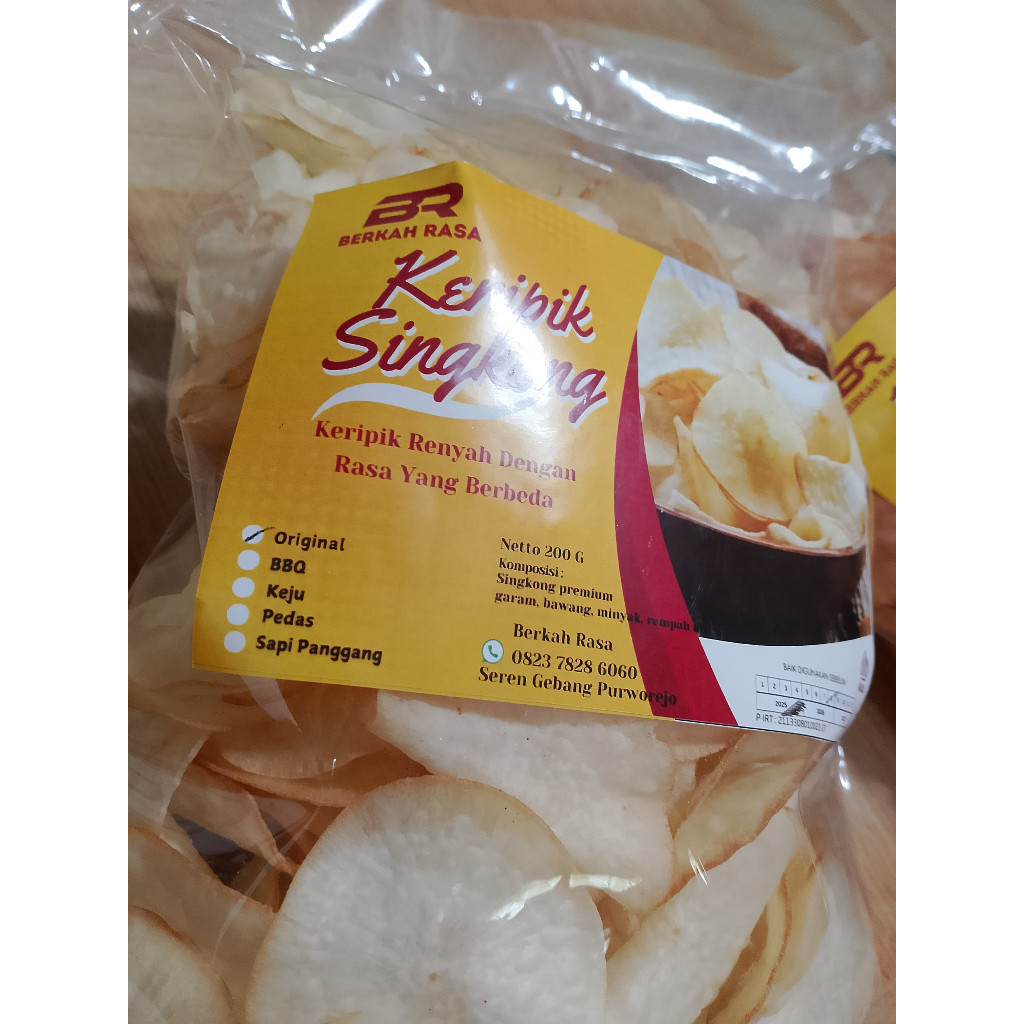 

BERKAH RASA/KRIPIK SINGKONG PREMIUM/ KRIPIKI SINGKONG SUPER RENYAH 100% ORIGINAL