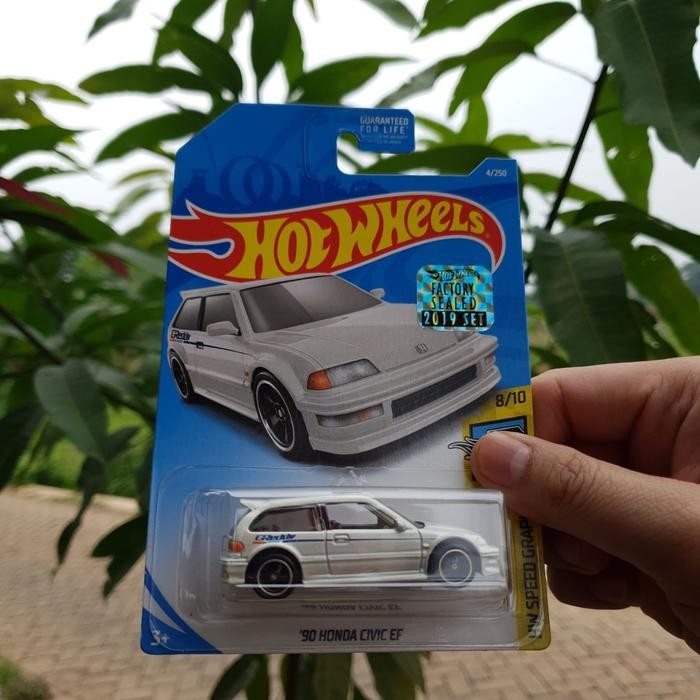 Terlaris Hotwheels Hot Wheels Super Treasure Hunt Ths Sth Th$ '90 Honda Civic Ef Putih White Factory
