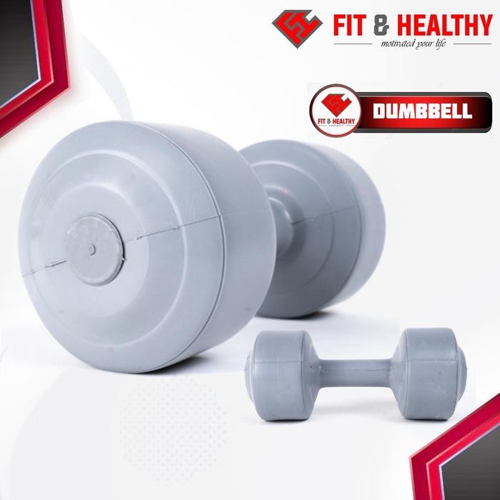 [Powerhouse Zone] Barbel - Dumbell - 7 Kg Barbel Plastik 7Kg