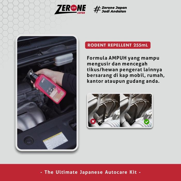 ZERONE JAPAN SEMPROTAN PENGUSIR TIKUS MOBIL RODENT REPELLENT