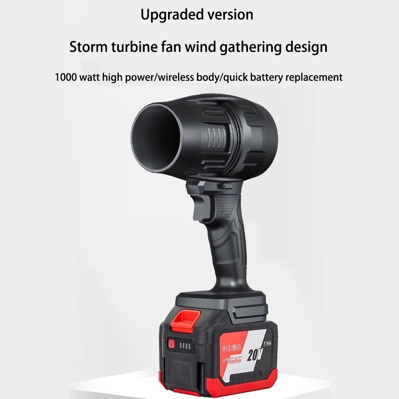 Dryer Cleaning Handheld Car Hair Violent Air Gun Jet Fan Electric Powerful Turbine Snow Removal Drye