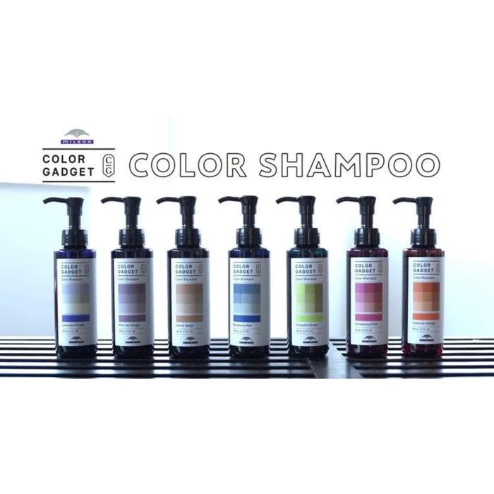 Shampoo Pewarna Rambut Milbon Color Gadget/ hair Color Shampoo/shampoo warna Milbon