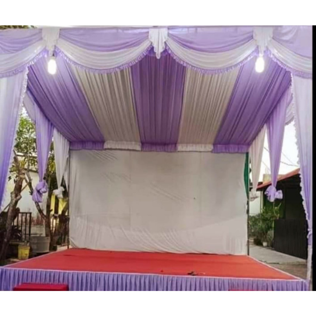 viral Plafon Sisir Atau Plafon Serut Atau Plafon Tenda Dekorasi Model Serut Atau Plafon Tenda