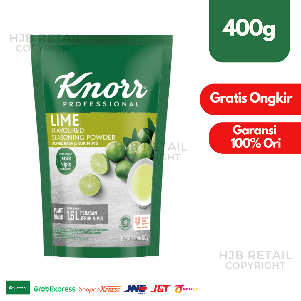 

RATU Knorr Lime Powder 400g ( Jeruk Nipis Bubuk / Perasa Jeruk Nipis / Knorr Lime Seasoning Powder )