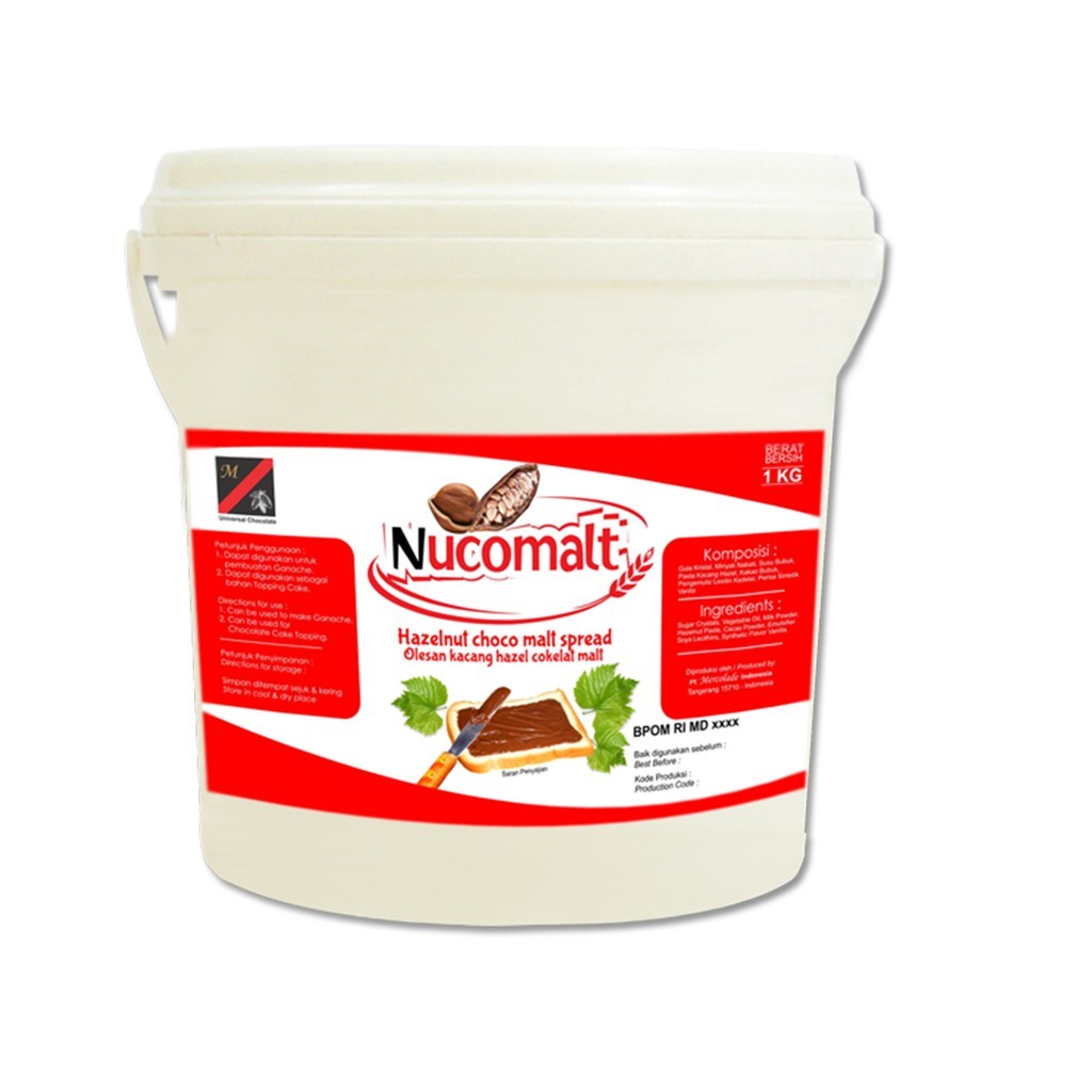 

RATU Mercolade Nucomalt Hazelnut 1KG