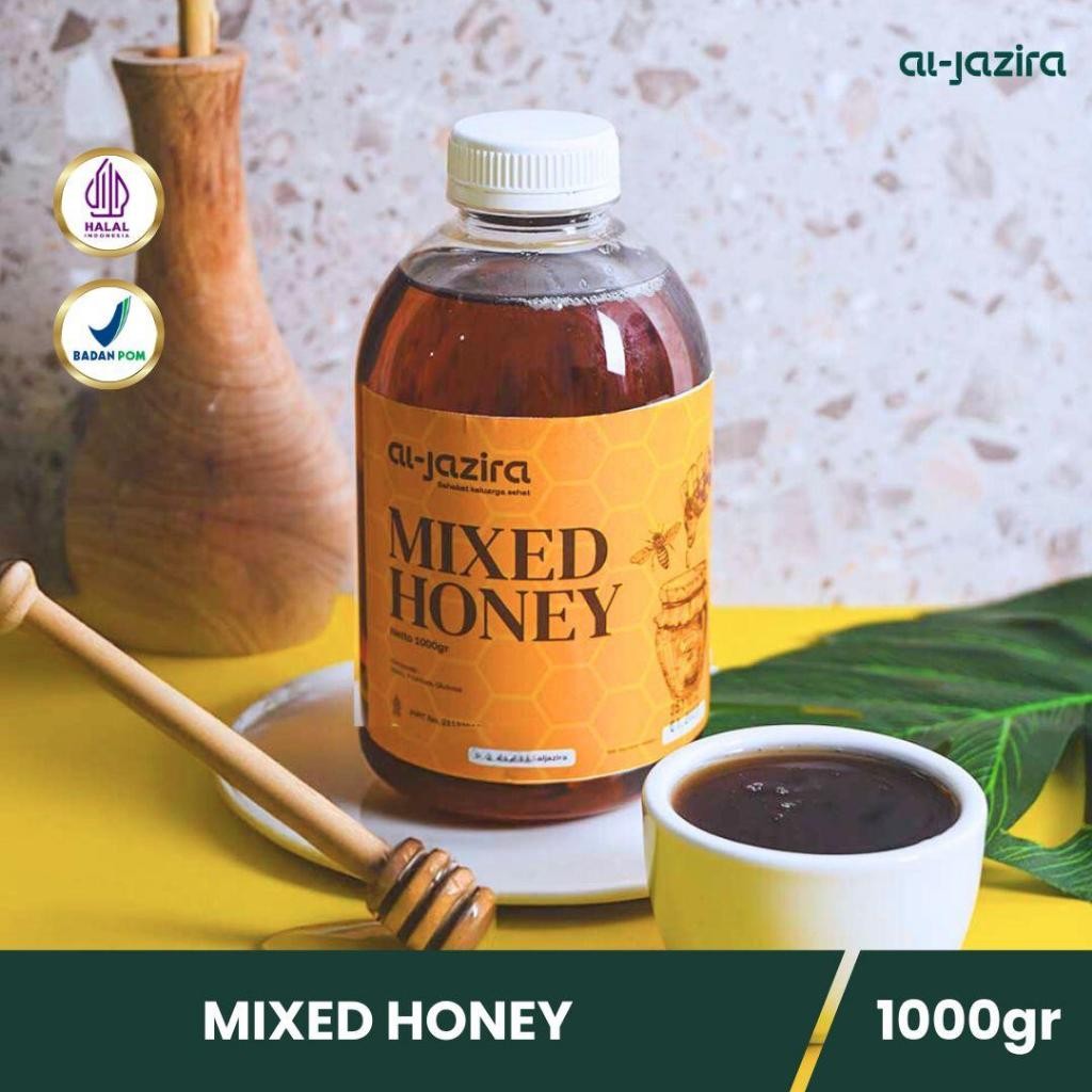 

RATU Al-Jazira Madu Multiflora Asli Original 1 KG Bantu Jaga Daya Tahan Tubuh