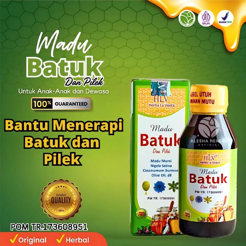 

RATU Madu Batuk Pilek & Flek HLV 165g
