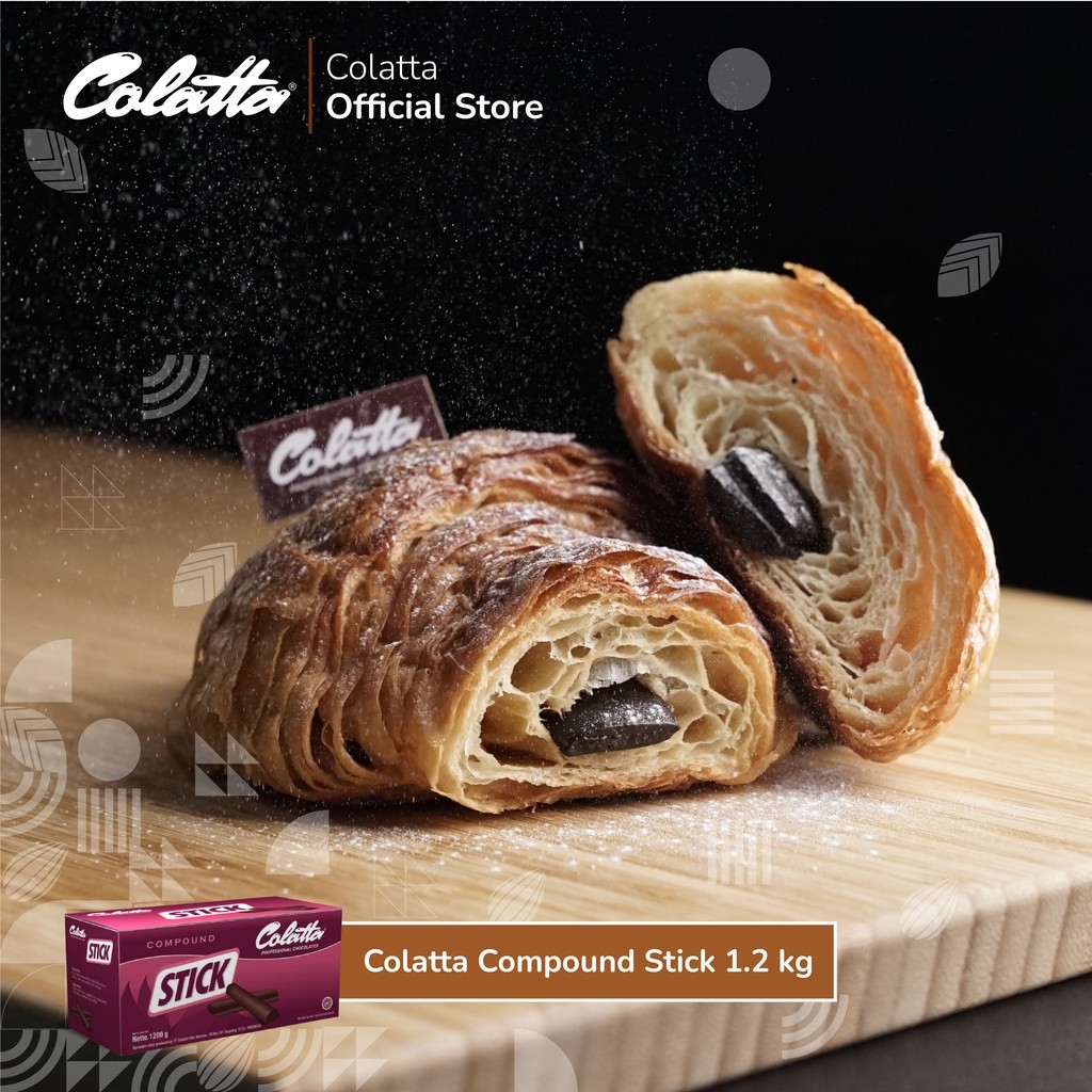 

Colatta Compound Chocolate Stick - Coklat Batang Stik 1.2Kg