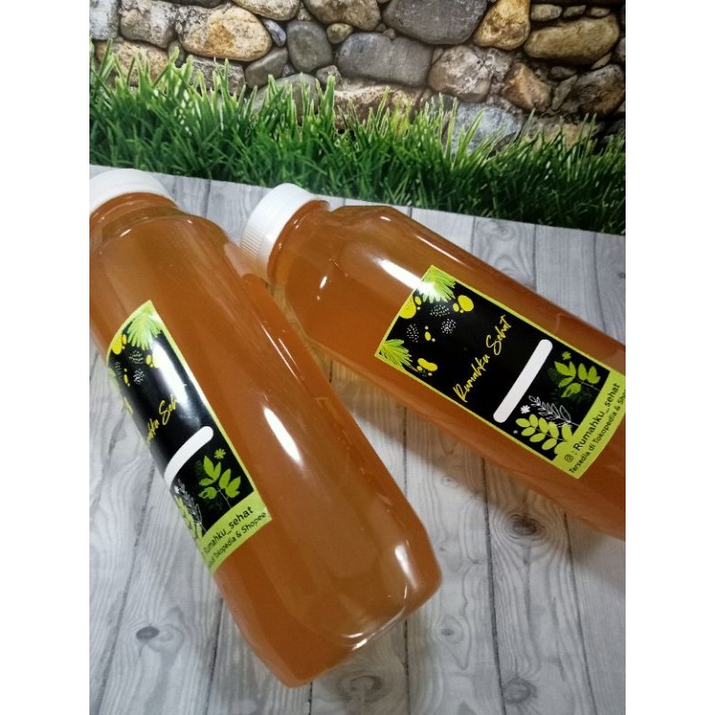 

RATU kombucha jahe-sereh-lemon 500 ml, Ginger-lemon-lemongrass kombucha