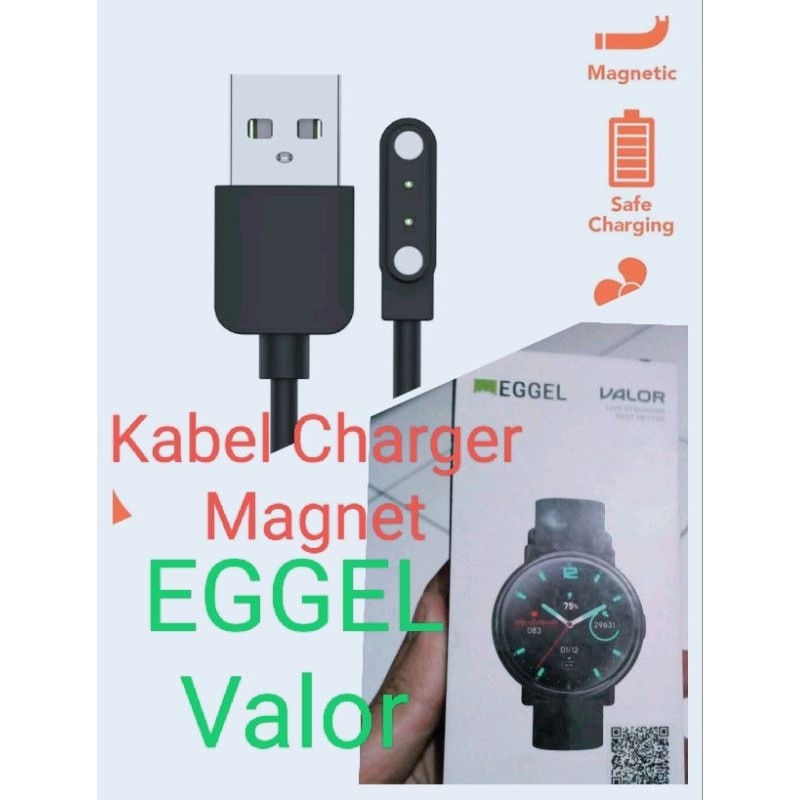 RB2233 Eggel Valor Smart Watch Kabel Charger Smartwact Eggel Valor Tempo 3 Style Tempo 2 tempo 3 pro