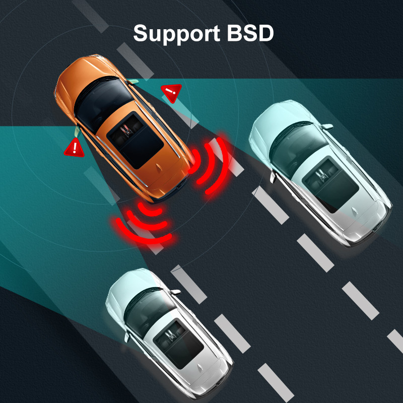 12Inch 4K 3840*2160P Car Camera Dash Cam  Support ADAS  BSD GPS  Rearview Mirror Video Recording WIF