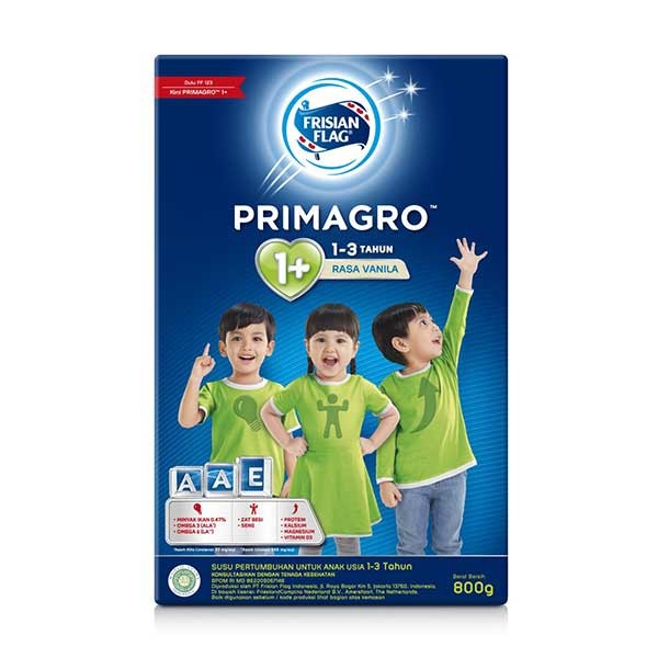 FRISIAN FLAG PRIMAGRO 1+ VANILLA 750 GR - SUSU