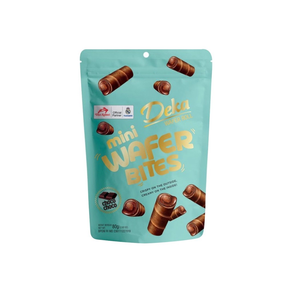

Deka Wafer Roll Mini Bites Choco 72 gram