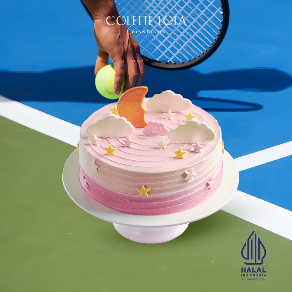 

Kue / Cake Colette Lola Twinkle Little Star Pink - Round 20cm