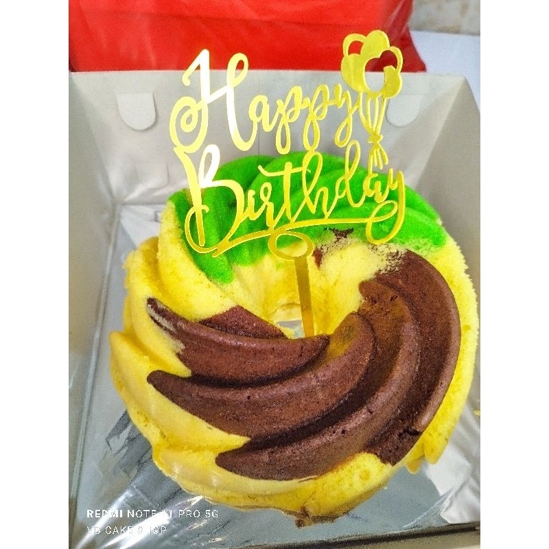 

Bolu marmer cake Pandora birthday premium wysman