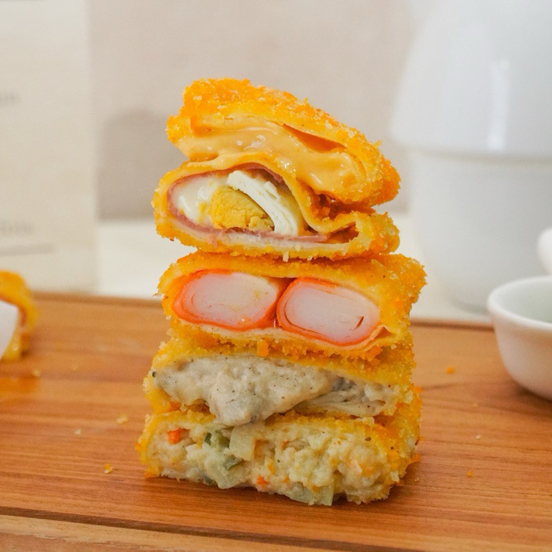 

Risoeltan Preorder Fried Risol Mayo Smoked Be Ayam Suwir Makanan Risoles Isi 10 Pcs