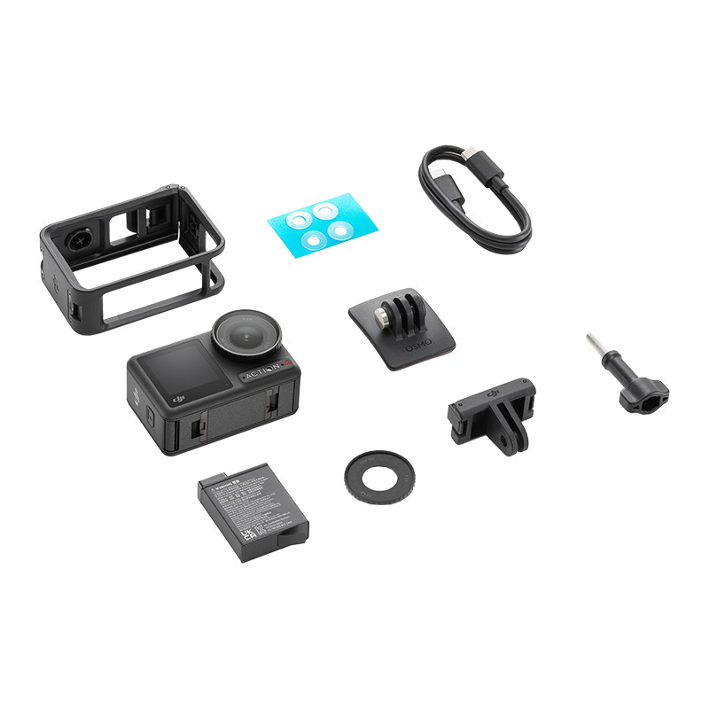 DJI Osmo Action 4 Camera Adventure Combo / DJI Osmo 4 Action camera Standard Combo GARANSI