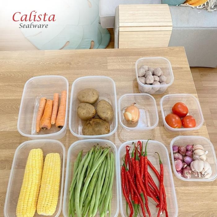 

Calista Wadah Makanan Sealware- Oita set Isi 10 pcs