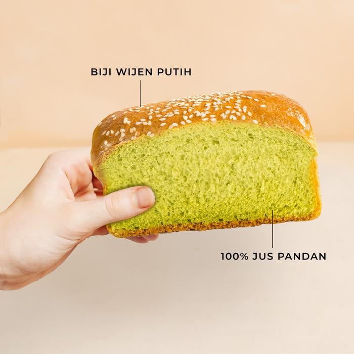 

JTTOP" ROTI SOBEK VEGAN - PANDAN