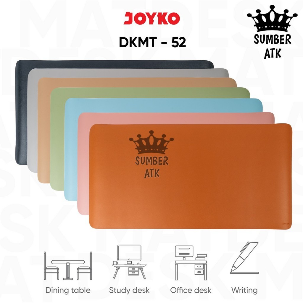 

Desk Mat Alas Meja Joyko DKMT-0523 Hitam , Biru , Coklat , Krem , Hijau , Abu-abu , Merah Muda
