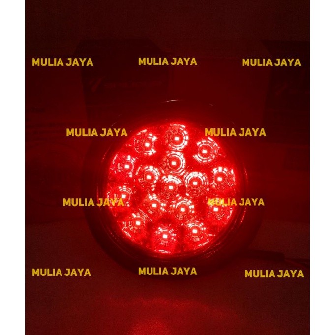 Lampu Stop LED Bulat Truk 24 Volt/Stop Lamp Voo/Lampu Rem Bulat LED/ BY SHILIDUO 24 VOLT