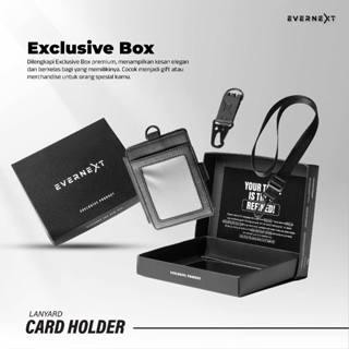 

EVERNEXT - LANYARD KARTU ID CARD HOLDER NAME TAG KANTOR TAS KALUNG DOMPET KARTU GANTUNG SMASH