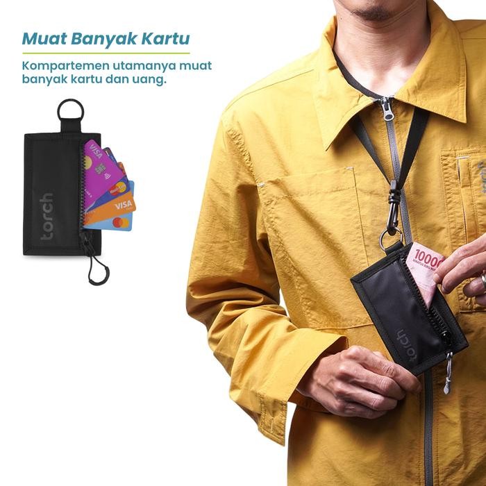 

TORCH DOMPET GANTUNG KARTU - HANGING NECK WALLET CARD HOLDER SAMGEO