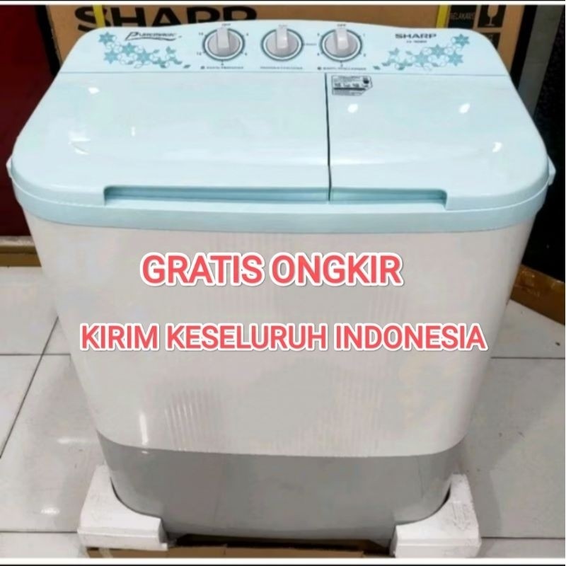 MESIN CUCI SHARP 2 TABUNG 12KG/10KG/9KG/8KG/7KG PUREMAGIC
