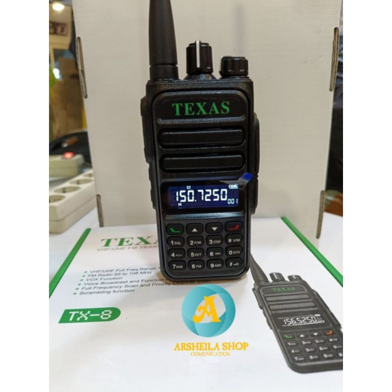 Radio Ht texas Tx 8 vhf