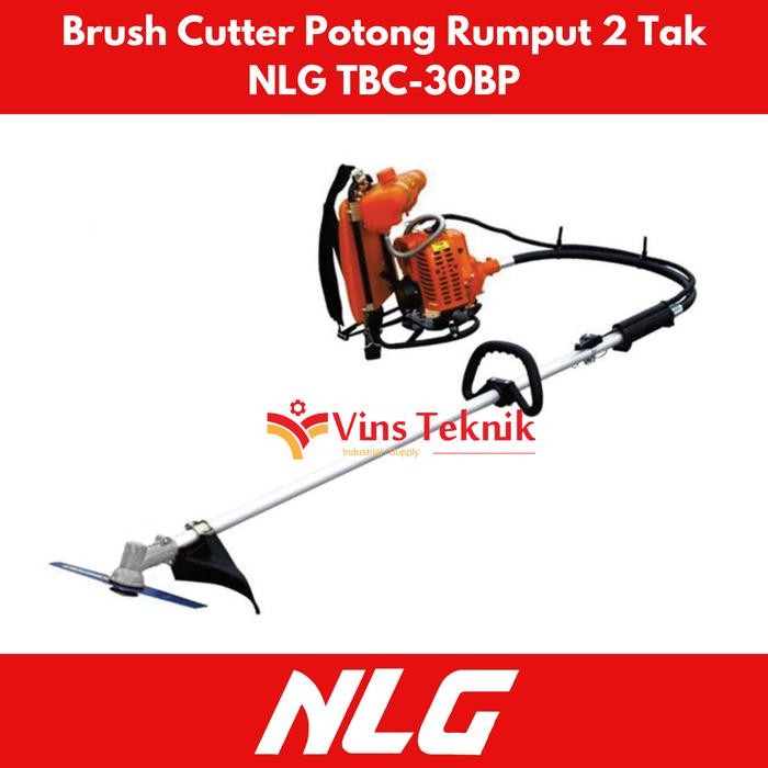 ___ NLG TBC-30BP Brush Cutter Machine Mesin Pemotong Rumput Gendong 2tak