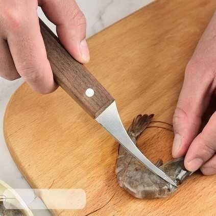 Pisau Dapur Pengupas Pembuka Kulit Udang Lobster Shrimp Peeler Seafood