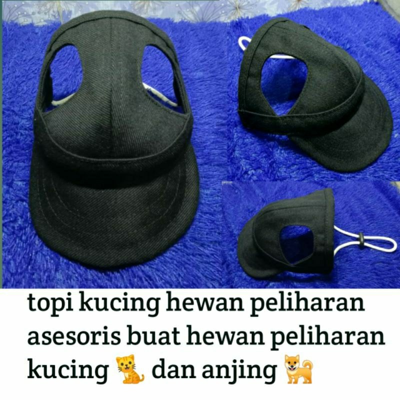 RB22 Topi Kucing Dan Anjing/ Aksesoris Hewan Kucing Dan Anjing/ Topi Hewan Periharaan