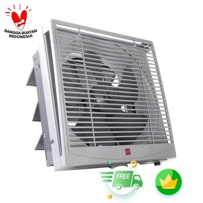 Masih Ready Kdk 30Rqns Exhaust Fan/Hexos Fan Dinding 12 Inch