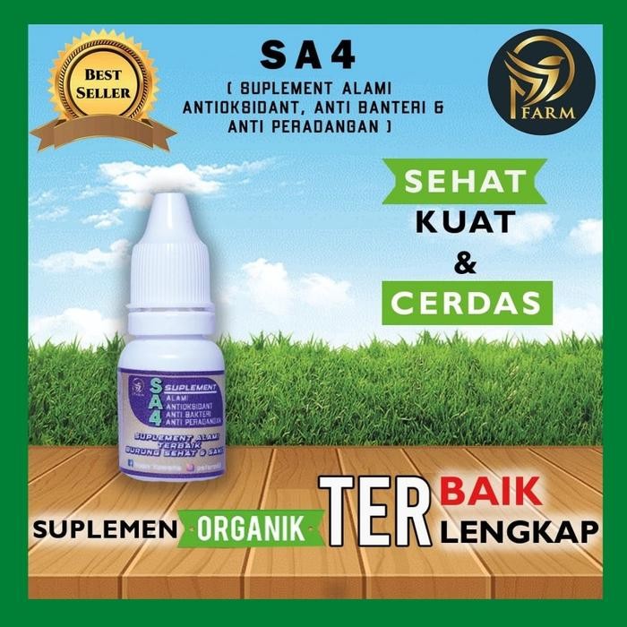 Asli.. Suplemen Burung Vitamin Organik Sa4 Untuk Murai Koci Kenari Cucakrowo