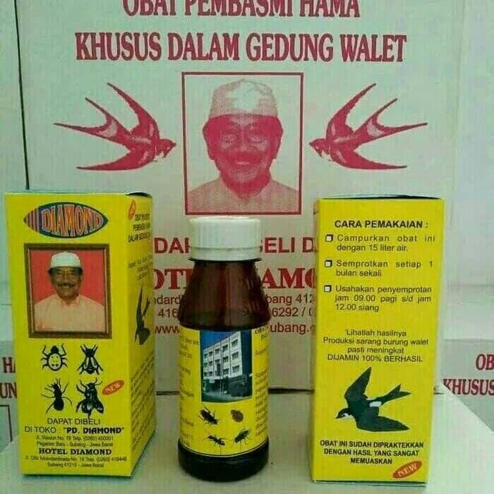 Buruan,. Cairan Diamond Obat Khusus Pembasmi Hama Gedung Walet