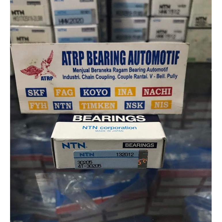 Tapered Bearing 30205 Ntn Japan Original Kode 053
