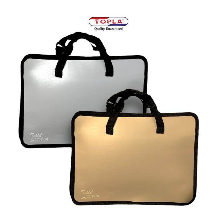 

Topla Map Resleting Dokumen Bag 5080 Tas Dokumen Berkas Kantor Anti AIR Multifngsi Alat Silver