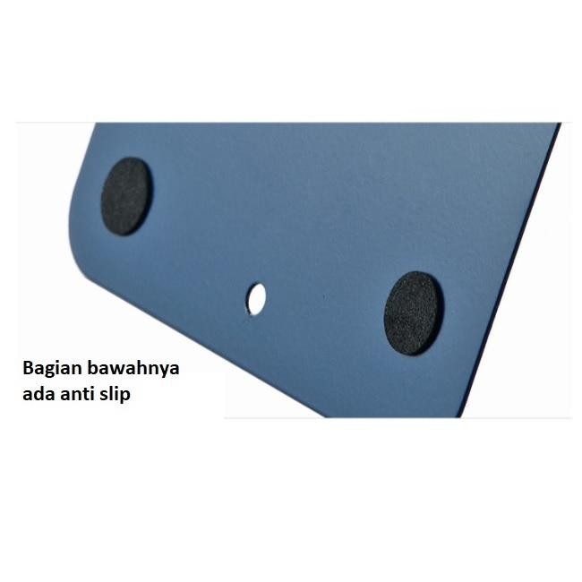 

2 PCS Pembatas Buku dengan Anti Slip Book Stands Besi