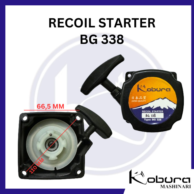 Recoil Starter BG 338 Tarikan Engkol Mesin Potong Rumput Type BG 338
