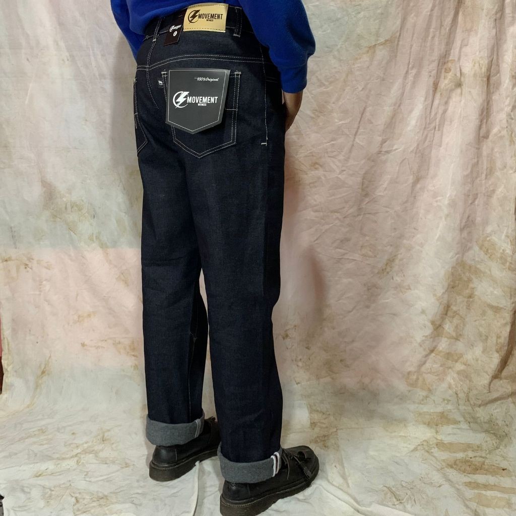 Vall CELANA DENIM SELVEDGE CELANA RAW DENIM JEANS PRIA