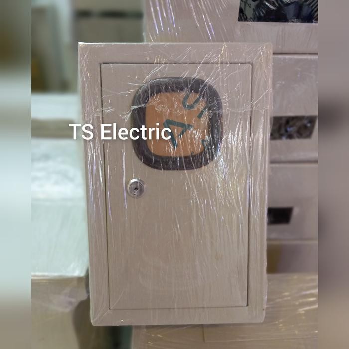 Box Kwh Meter / Box Kwh Listrik / Tutup Kwh Pulsa Metal Meter 1 Phase