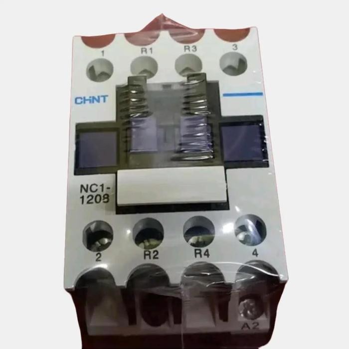 Kontaktor Contactor Chint Nc1-1208 220V Type 2No 2Nc Sakelar Otomatis
