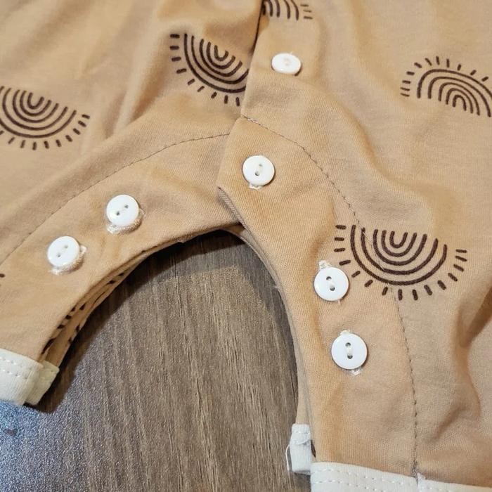 ELINAAKU YOBO BABY JUMPER NEWBORN ONESIE BAJU BAYI JUMPER ROMPER JUMPER SEGIEMPAT