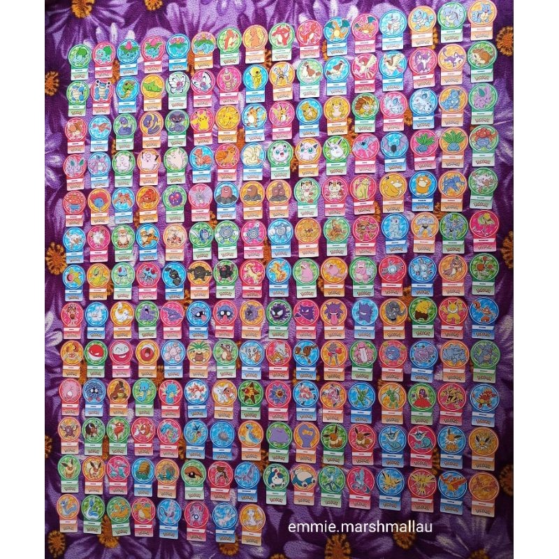 RB22 Kartu Choki set Berbeda MLBB, Medallion, Pokemon Pembatas Buku