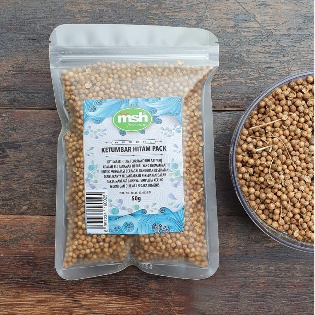 

MSH Ketumbar Hitam Pack 50 g