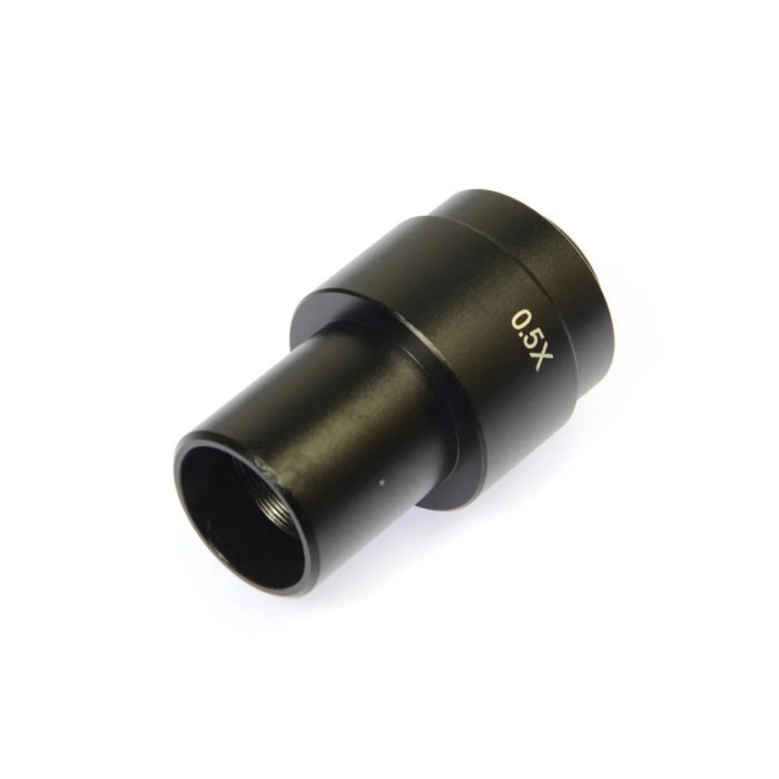 0.5X Eyepiece Auxiliary Lens Adapter For C-mount Microscope Zooming