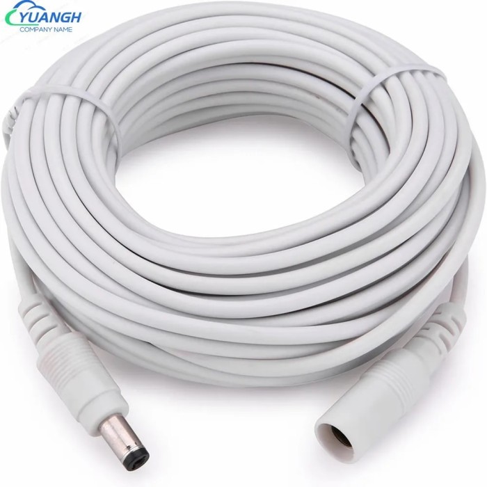 DC 12V Power Adapter Extension Cable 5.5 * 2.1mm Male Female Power