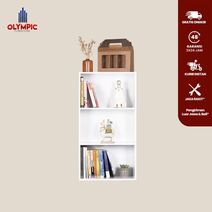 Olympic Rak Serbaguna / Rak Multifungsi / Rak Susun / Rak Buku / RSG